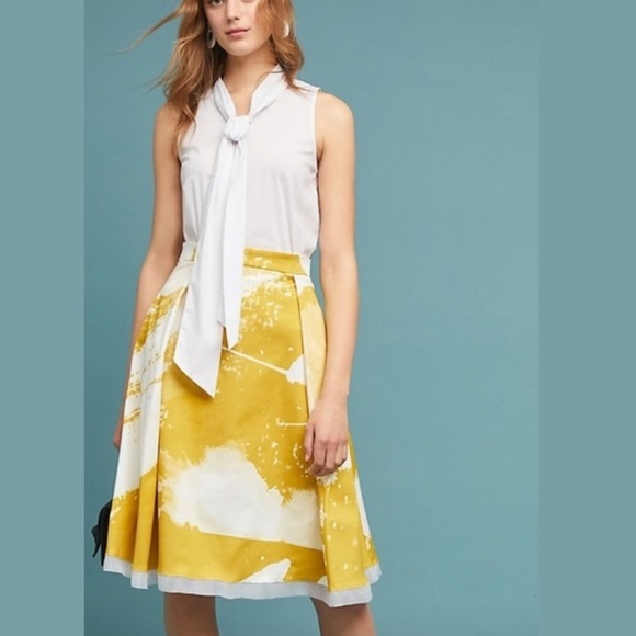 Anthropologie Painterly Skirt size 2 new with tag nwt - Picture 8 of 8